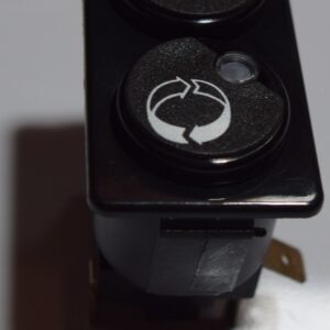 INTERRUPTOR PULNSATE DOBLE  28.5x52.6mm black 1NO/1C ON/OF 250V