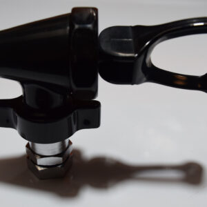 GRIFO EN, NEGRO CON VASTAGO Y TUERCA CRM